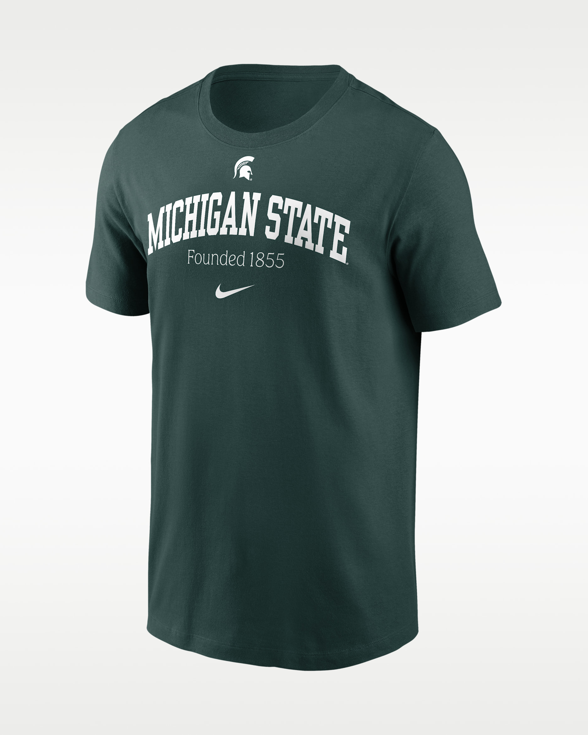 Michigan State Academic Arch Men's Nike College T-Shirt. Nike.com